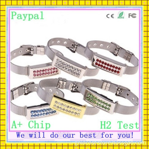 H2-Test Wrist Band USB Flash Drive (GC-W3700)